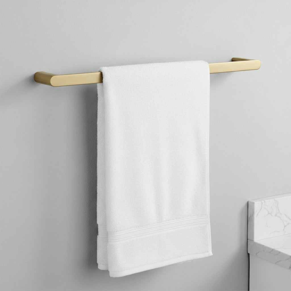 Badezimmer-accessoire-set Mati Brush Gold 4-teilig  4