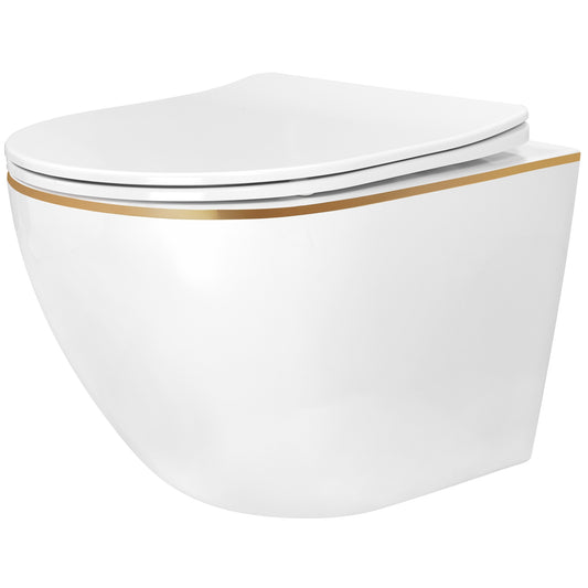 Wc Schüssel Randlos Rea Carlo Mini Tornado Nfq Gold Edge  1