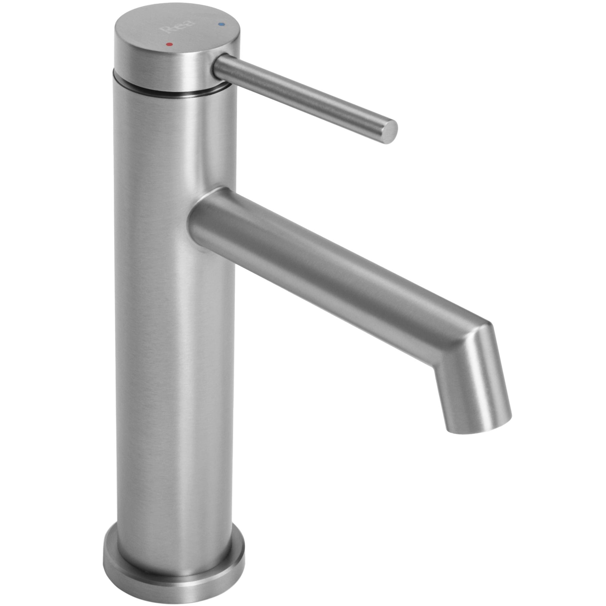 Waschbeckenarmatur Rea Foss Nickel Brush Low  4