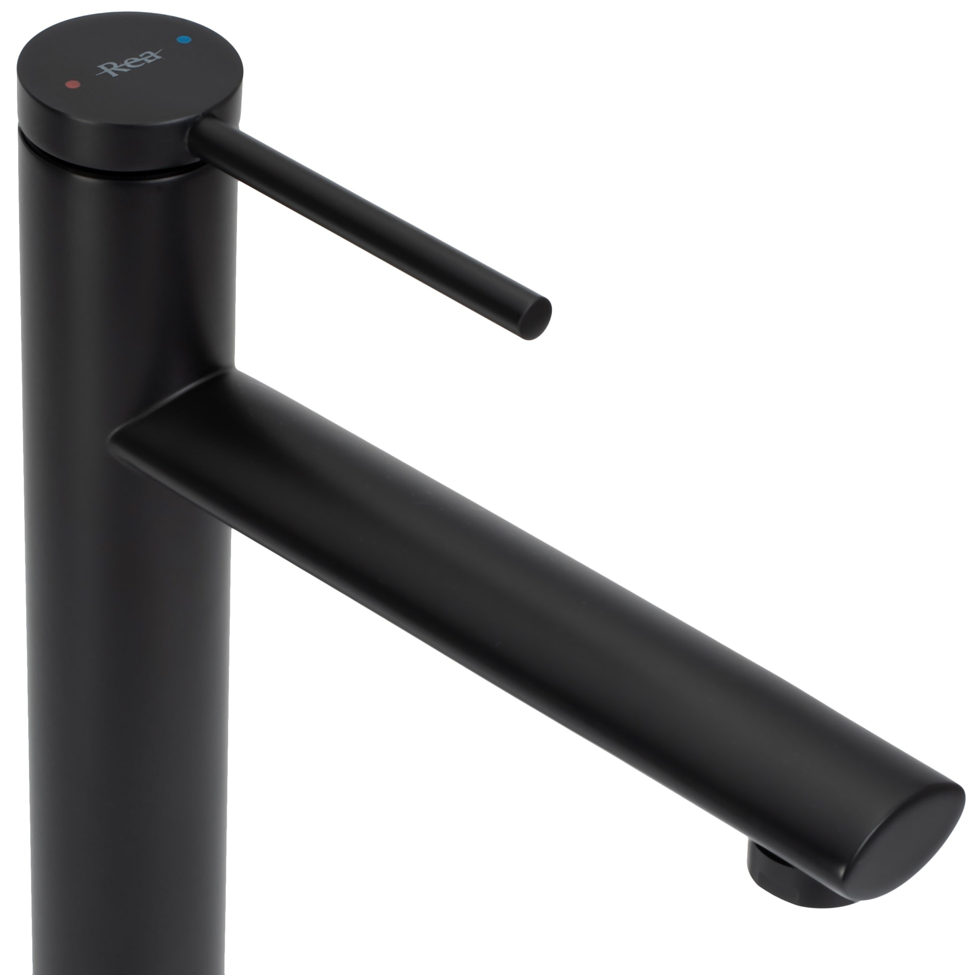 Waschbeckenarmatur Rea Oval Black High  4