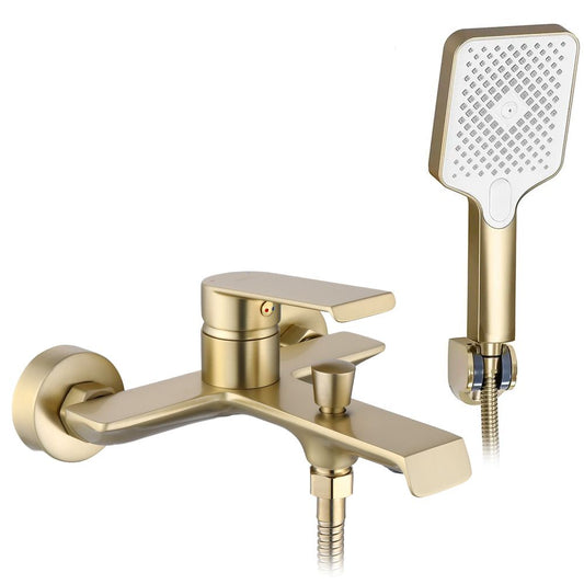Wannenarmatur REA Hass Brush Gold  1