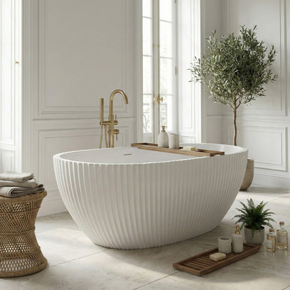 Freistehende Acrylbadewanne Carmen 170  3