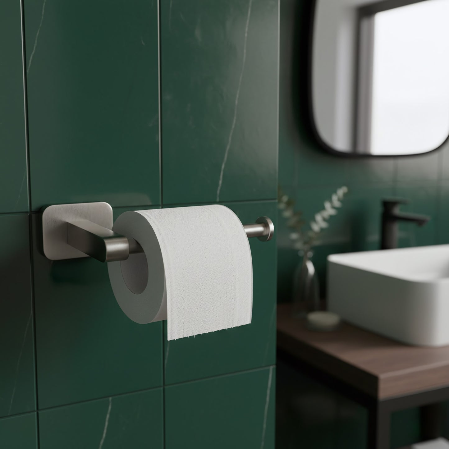 Halter Für Toilettenpapier 5909 Nico Brush Nickel  5