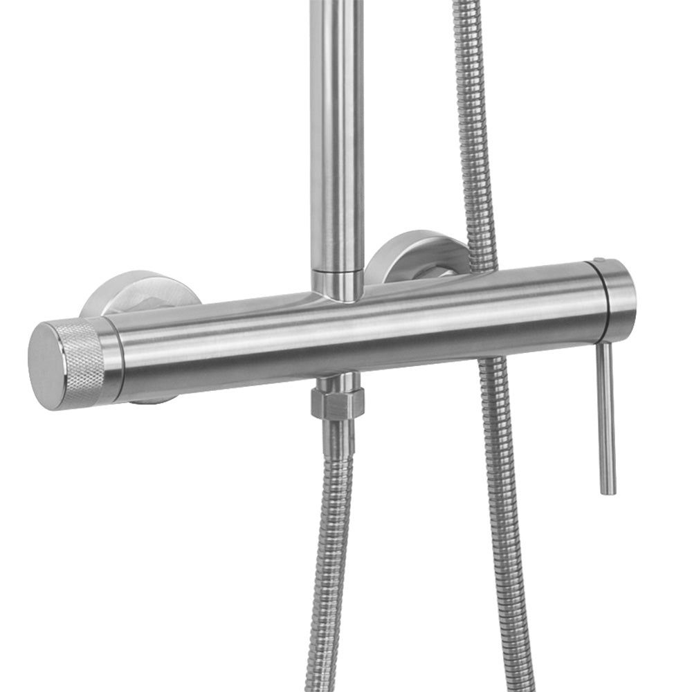 Duschgarnitur Rea Foss Clif Brush Nickel  6