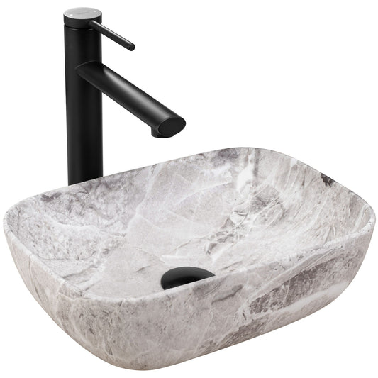 Aufsatzwaschbecken Rea Belinda mini stone matt 1