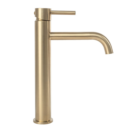 Waschbeckenarmatur Rea Lungo Brush Gold high 3