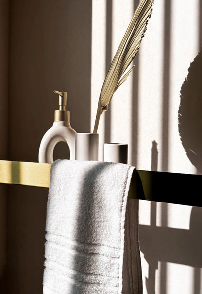 Badezimmerregal SF02 60cm gold brush  5