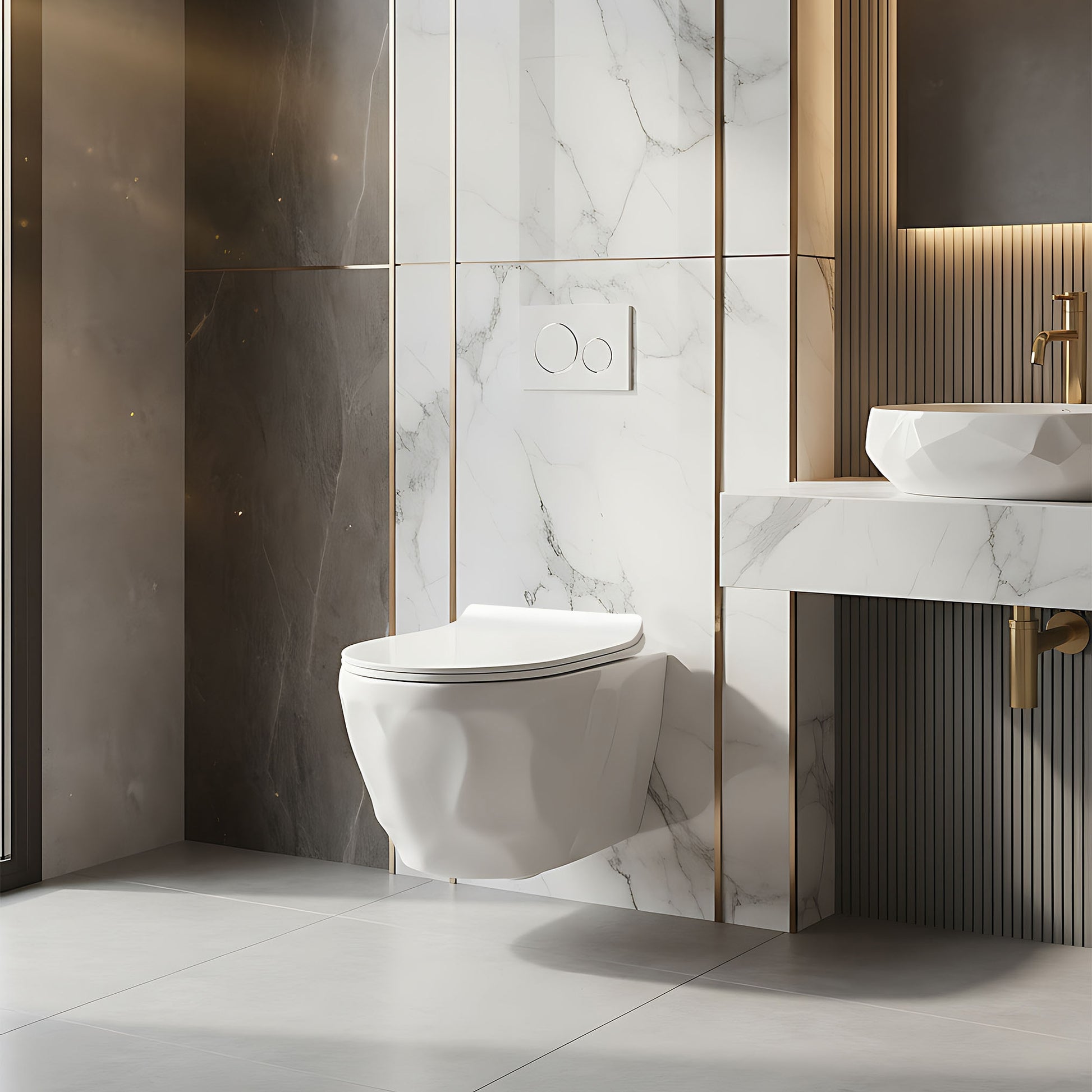 Wc Schüssel Randlos Rea Gustavo Rimless  5