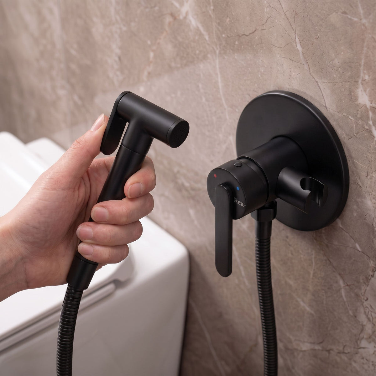 Bidetarmatur Rea Ontario Black 5