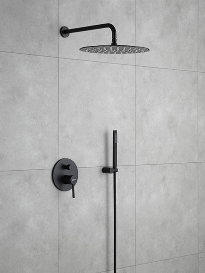 Unterputz Duschset Rea Lungo Black+ BOX  8