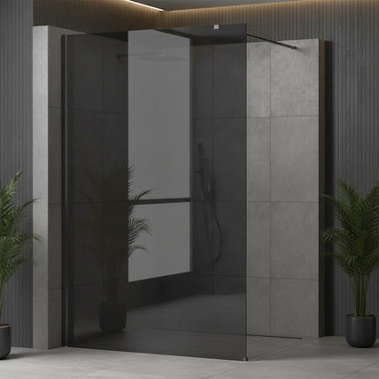 Duschwand Rea Flexi Grey / Titan 140  5