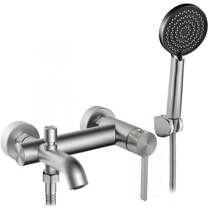 Wannenarmatur Rea Foster Nickel Brush  1