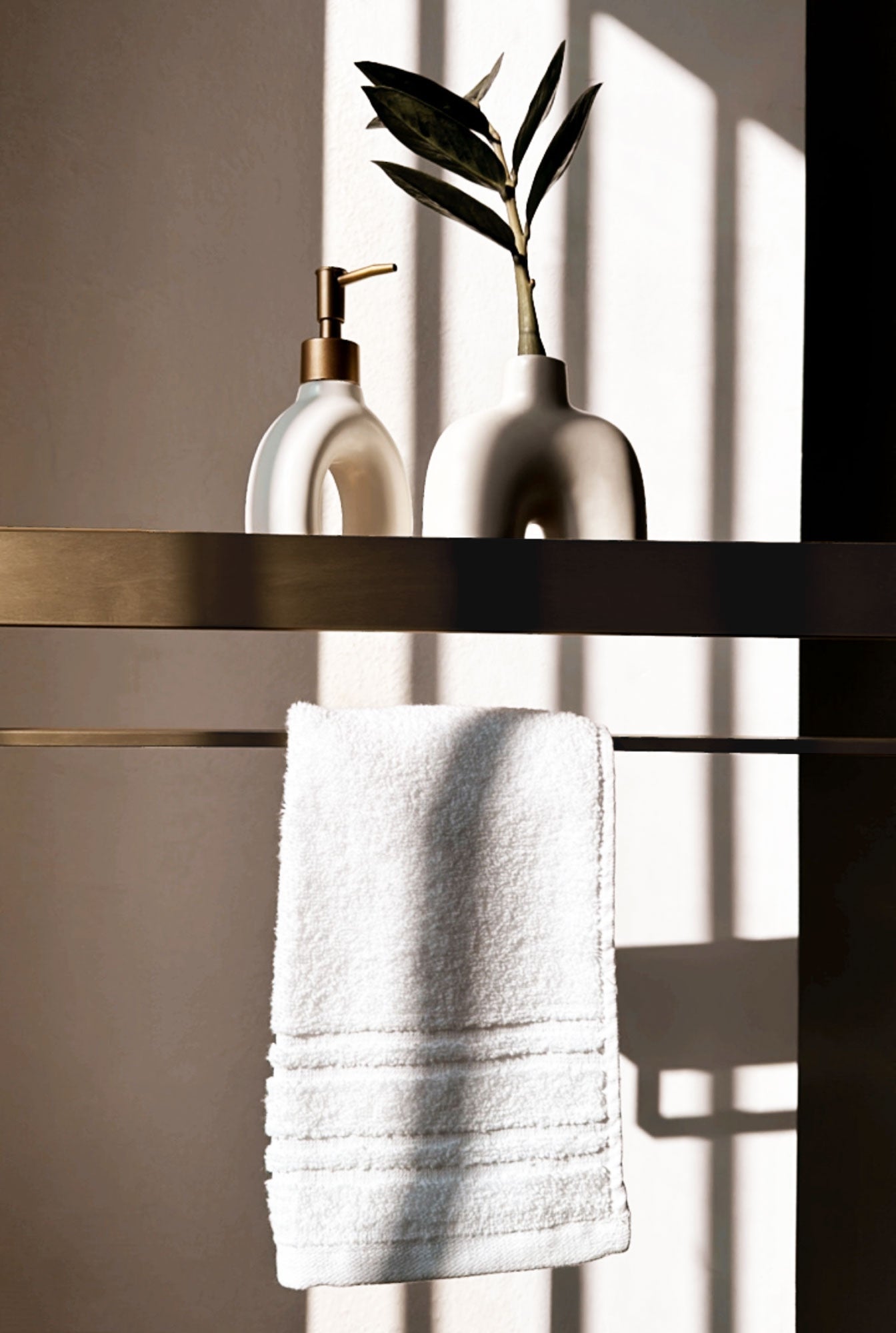 Badezimmerregal Sf01 60cm Gold Brush  3