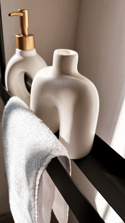 Badezimmerregal SF02 60cm black matt  4