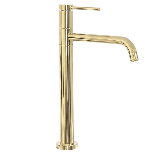 Waschbeckenarmatur Rea Lugano Slim Gold High  1