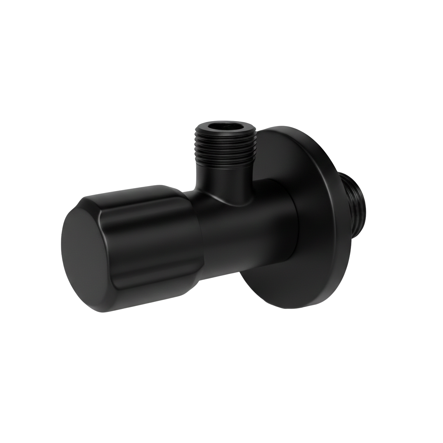 Eckventil 02  1/2" x 3/8" Black  2