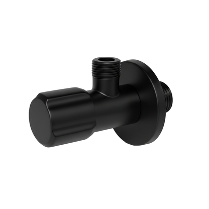 Eckventil 02  1/2" x 3/8" Black  2