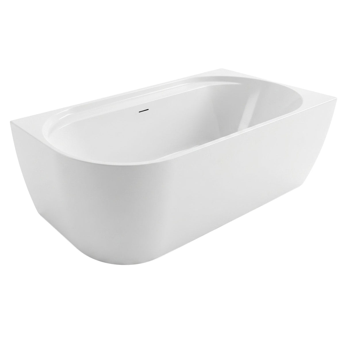Acryl Eckbadewanne Rea Marion Right 170cm Weiße Stöpselabdeckung 11
