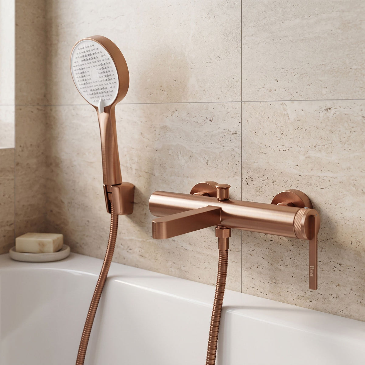 Wannenarmatur REA Grace Brush Copper 9