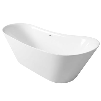 Freistehende Acrylbadewanne Lusso Slim 170  7