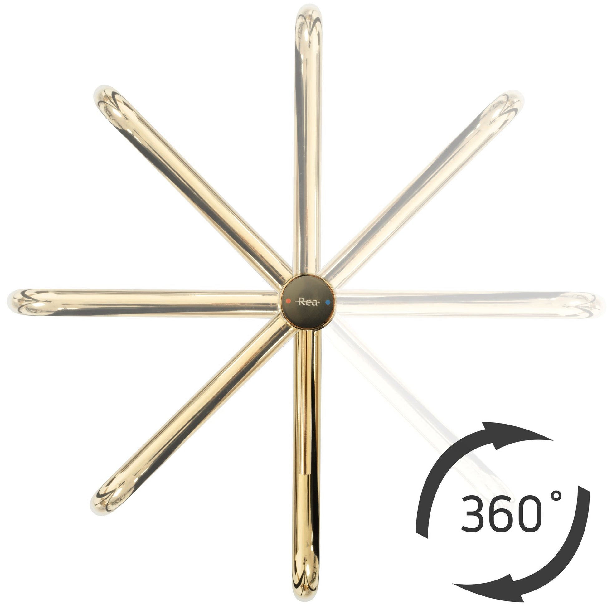 Waschbeckenarmatur Rea Lugano Slim Gold High  3