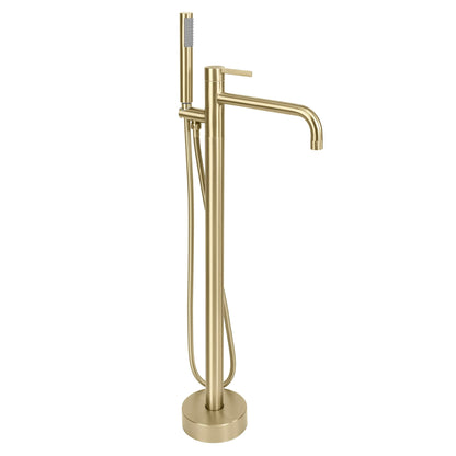 Freistehende Badewannenarmatur Rea Foster Brush Gold 1