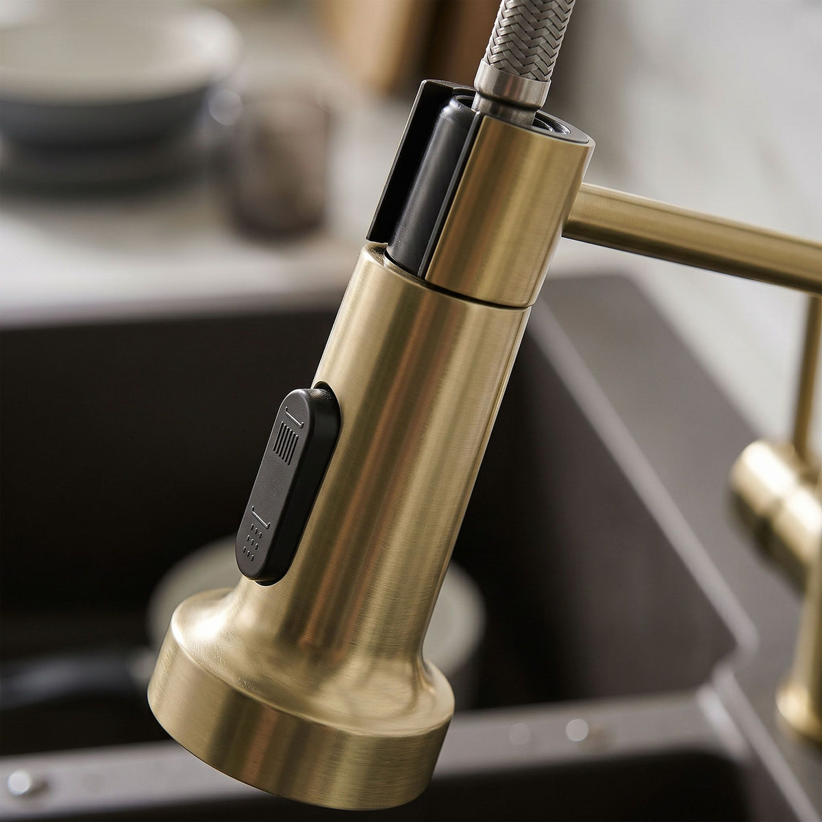 Luftauslass Mit Perlator Für Küchenarmatur REA Colin Brush Gold 5