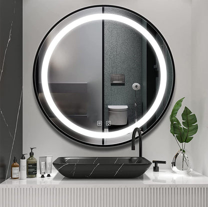 Spiegel LED 50cm MMJ Black  3