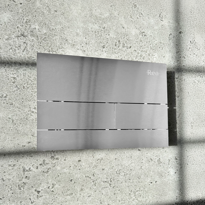 Vorwandelement für WC Rea T Brush Steel  8