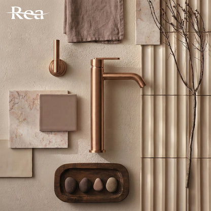 Waschbeckenarmatur Rea Ontario Brush Copper  4