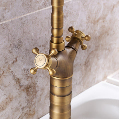 Küchenarmatur Waschbeckenarmatur Rea Rustico antique gold  3