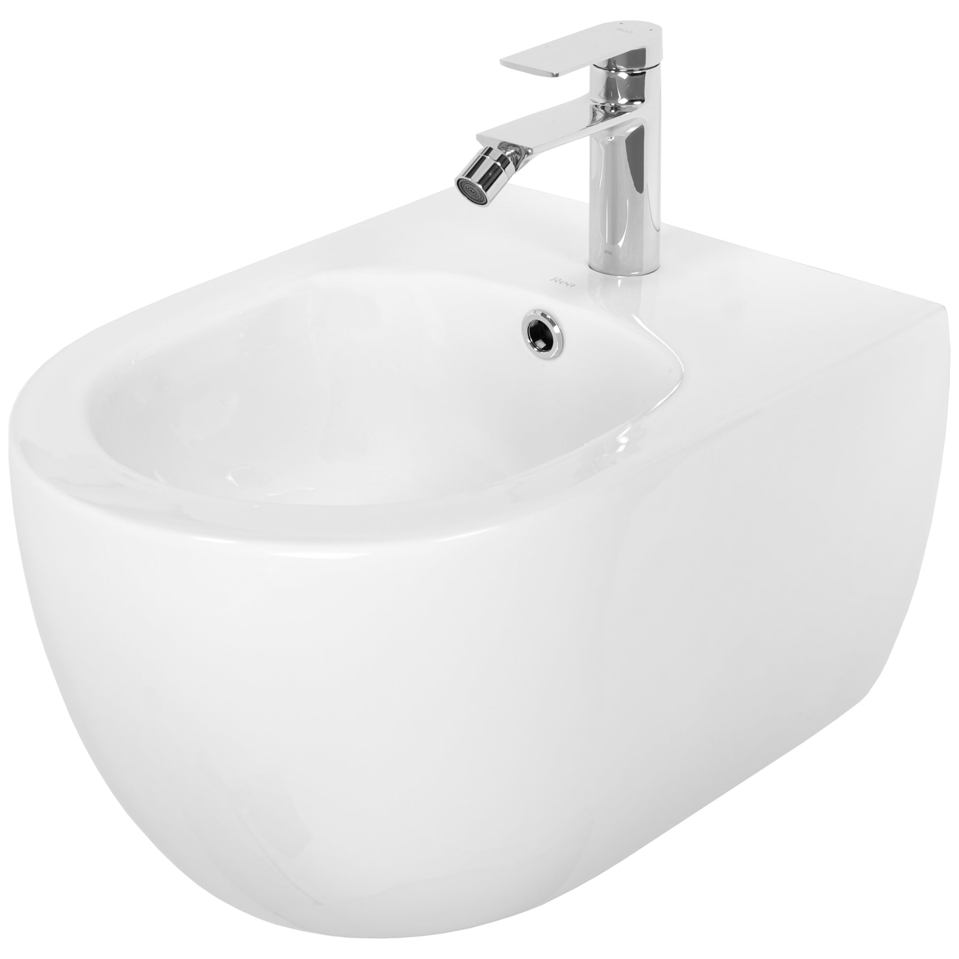 Wandhängendes Bidet Rea Olivier White  1