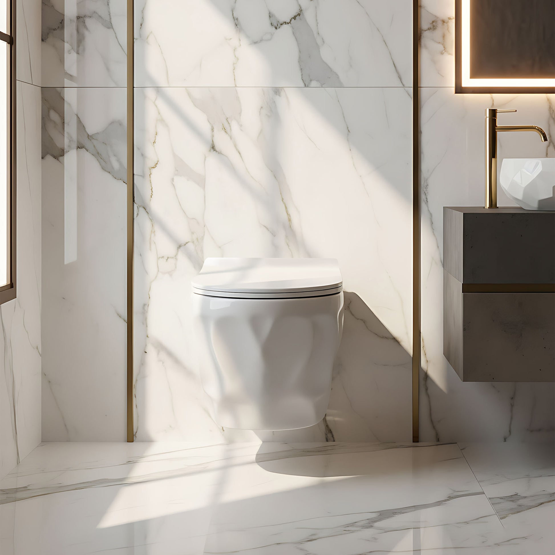 Wc Schüssel Randlos Rea Gustavo Rimless  7