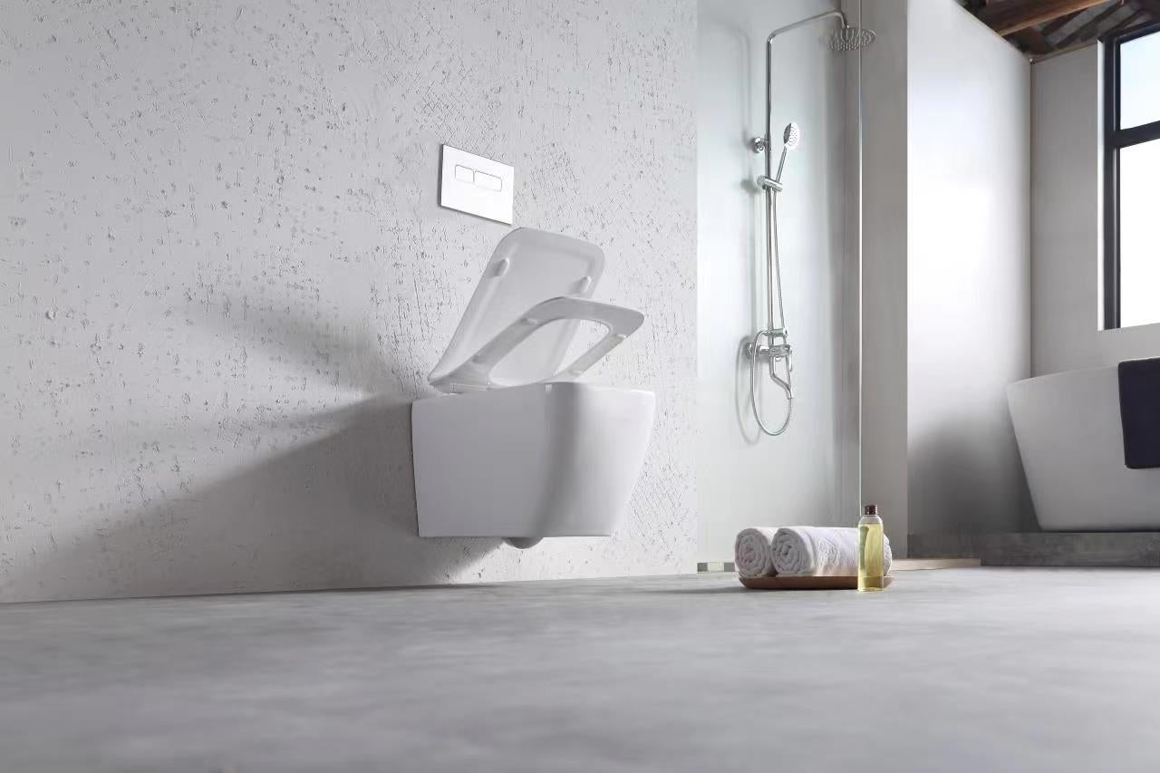 WC Schüssel Randlos REA MARTIN SLIM DUROPLAST  9