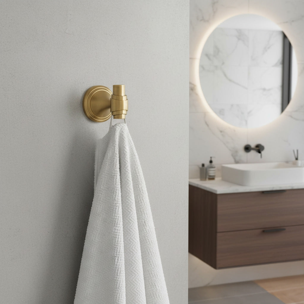 Badezimmerhaken 16101 Aristo Brushed Gold  3