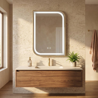 Spiegel LED ZONE 80X60 GOLD BRUSH  8