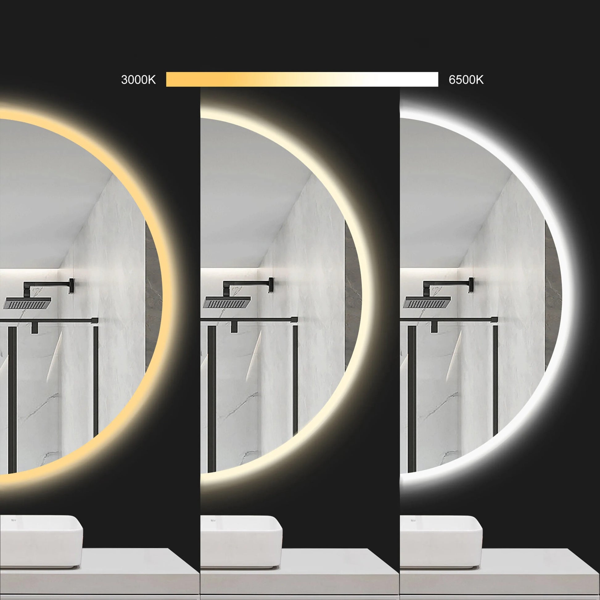 Spiegel LED 50cm HZJ050  8