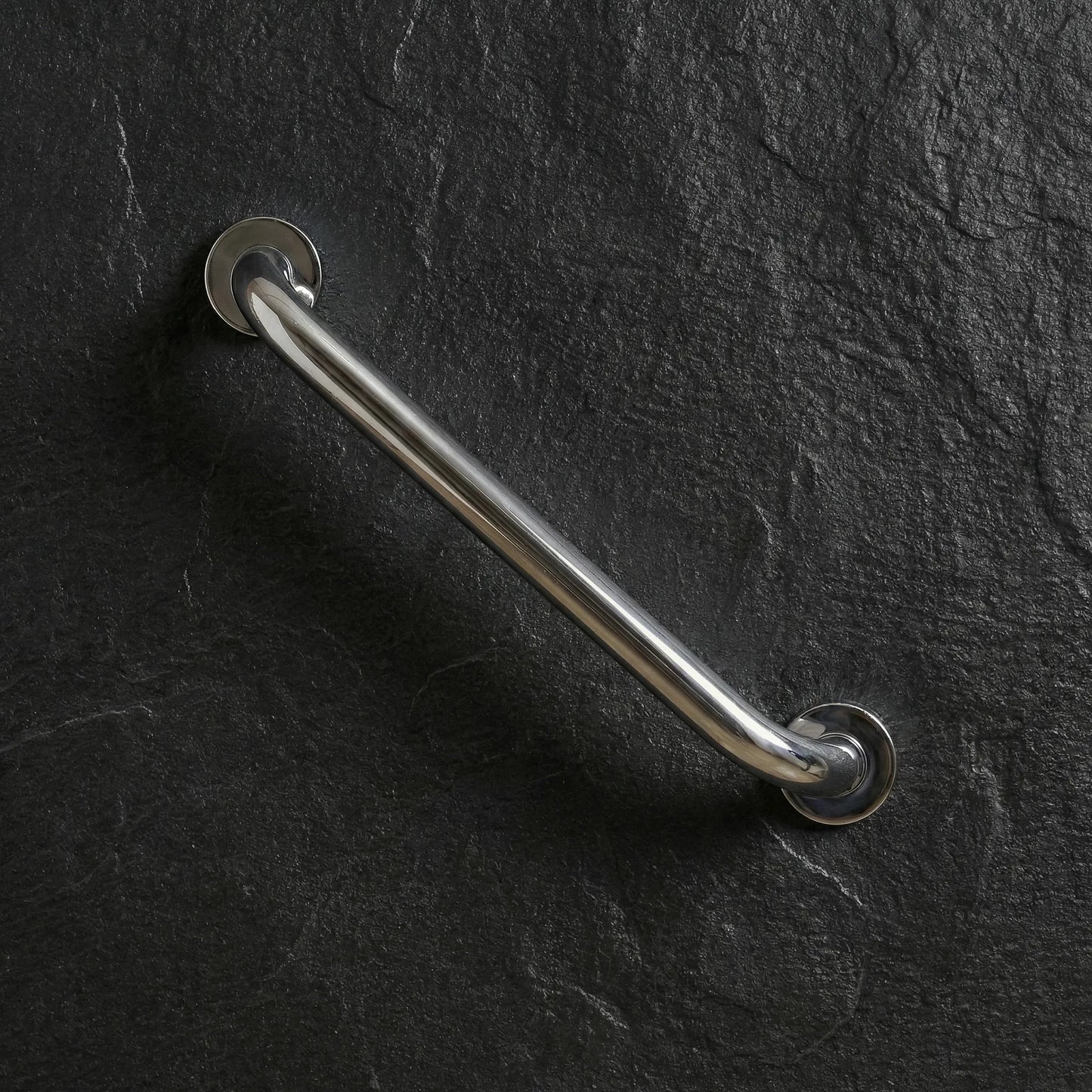 Gerader Haltegriff fürs Badezimmer Chrome 40cm  8