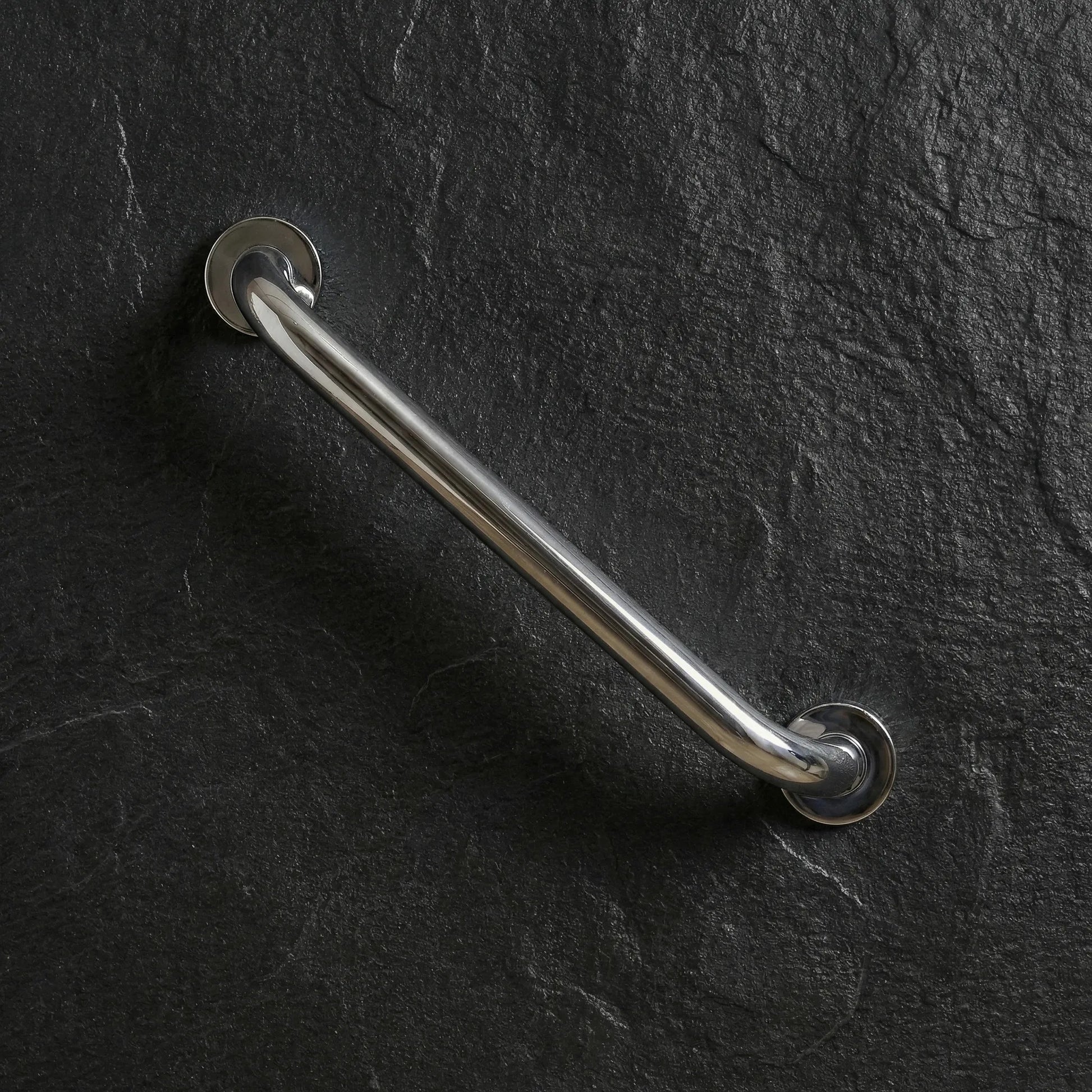 Gerader Haltegriff fürs Badezimmer Chrome 40cm  8