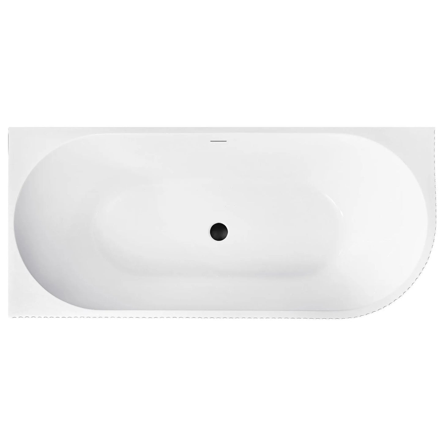 Acryl Eckbadewanne WENUS LEFT 170cm Gebürstete Gold Stöpselabdeckung 8