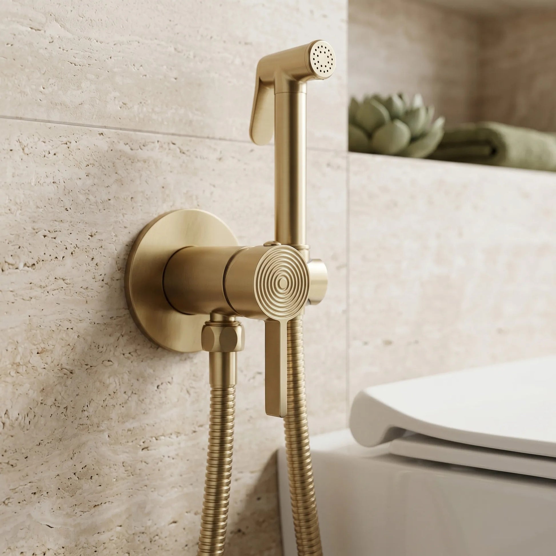 Bidetarmatur Rea Foster Brush Gold  8