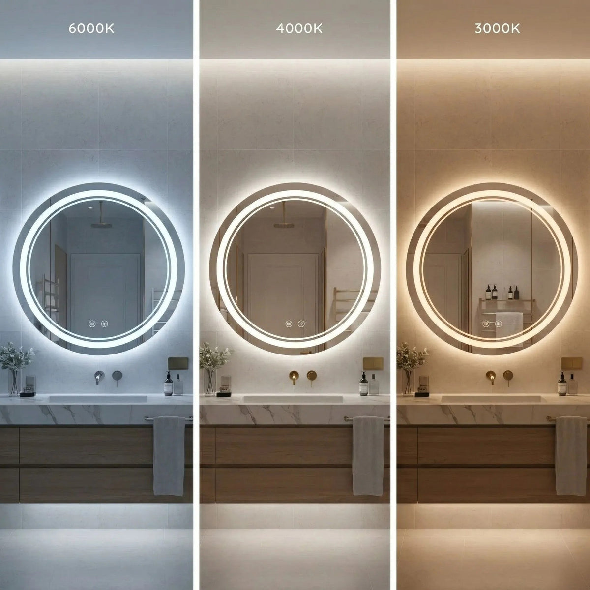 Spiegel LED SOFT 70  8
