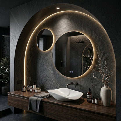 Spiegel LED R-9045 90cm + 45cm  8