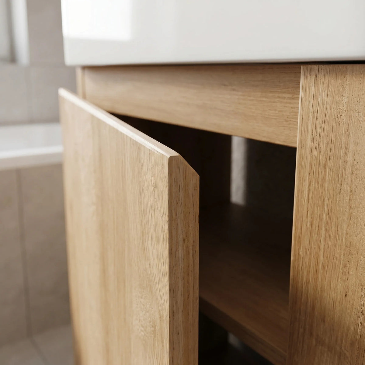 Badezimmerschrank Mit Waschbecken REA Astra 43cm 8