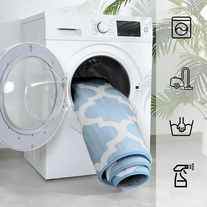 Teppich Plüsch Clover Blue 120 X 170 8