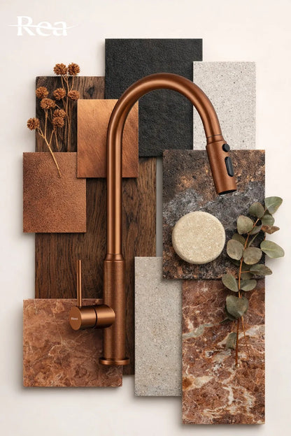 Küchearmatur Rea Master Brush Copper 8