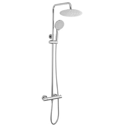 Duschset ohne Auslauf mit Thermostat Rea Lungo Chrome  8