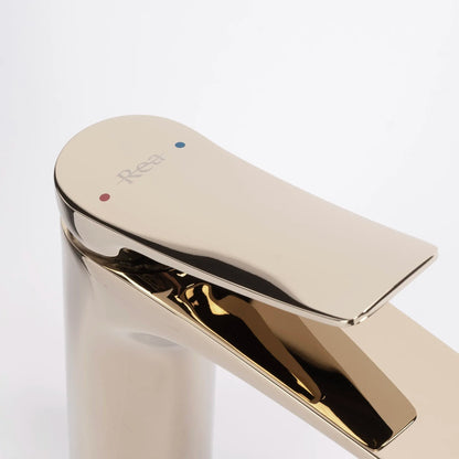Waschbeckenarmatur PREMIUM Rea Vision Gold Low  8