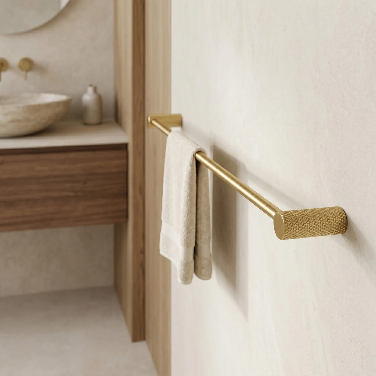 Badezimmer-Aufhänger A62301BG OTTO Brush Gold 8