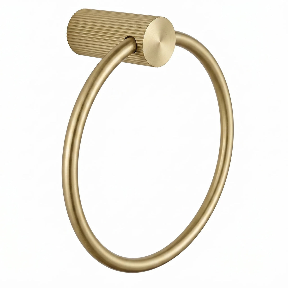 Badezimmerhaken Ring 64106 SOLO Brush Gold 8